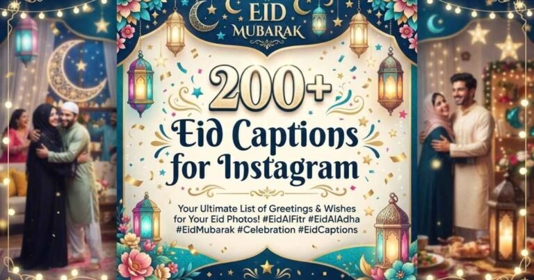 Eid Captions for Instagram