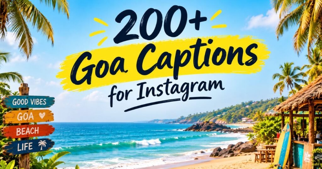 Goa Captions for Instagram
