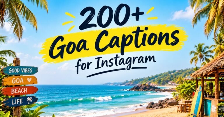 Goa Captions for Instagram