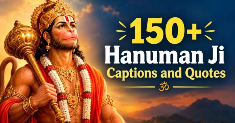 Hanuman Ji Captions and Quotes