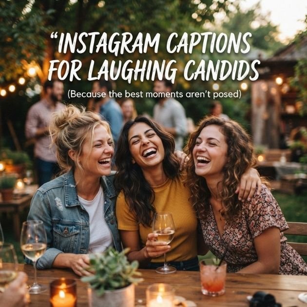 Instagram Captions for Laughing Candids