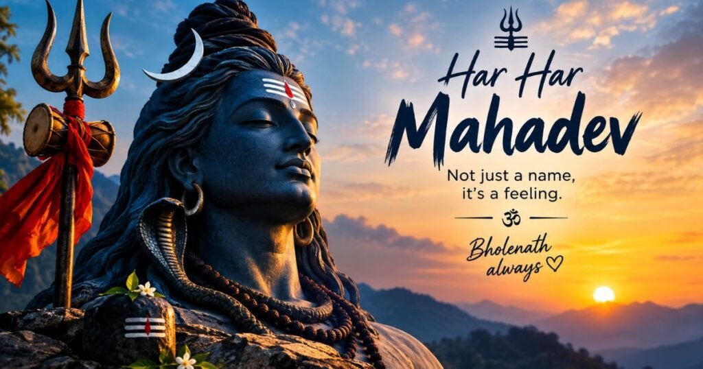 Mahadev Captions for Instagram