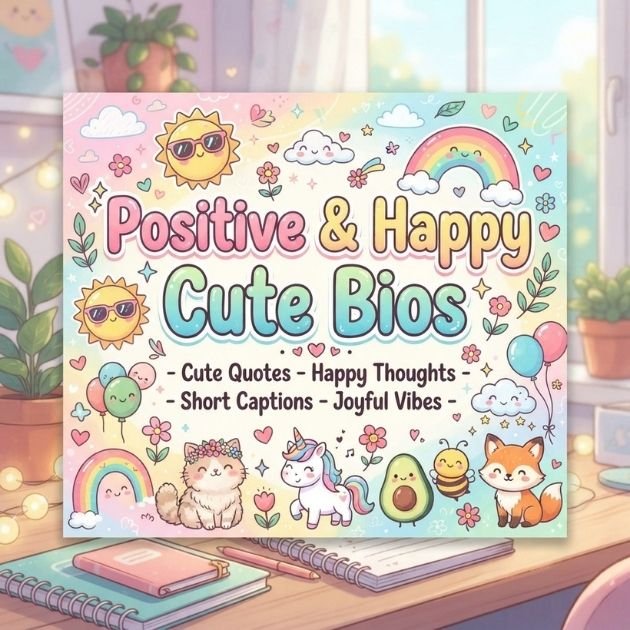 Positive & Happy Cute Bios