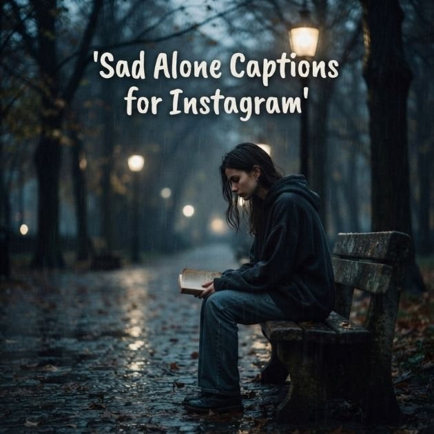 Sad Alone Captions for Instagram