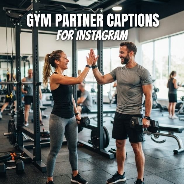 Gym Partner Captions for Instagram