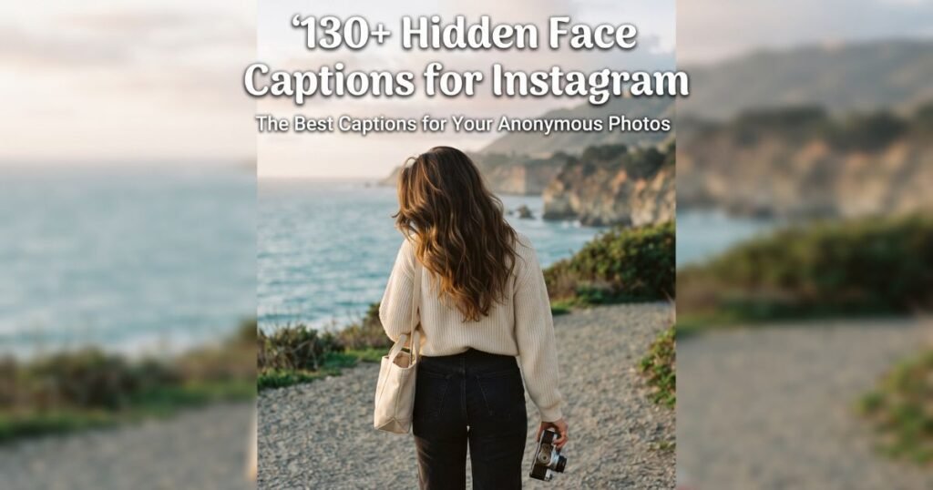 Hidden Face Captions for Instagram