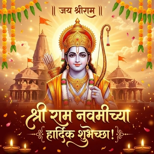 Ram Navami Wishes in Marathi