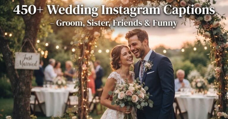 Wedding Instagram Captions