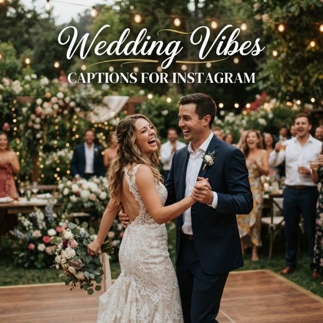 Wedding Vibes Captions for Instagram