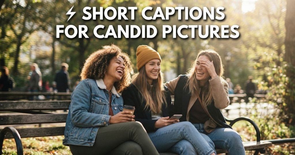 ⚡ Short Captions for Candid Pictures