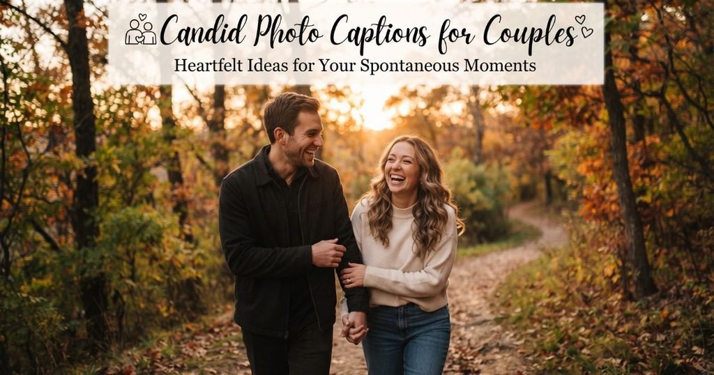 💑 Candid Photo Captions for Couples
