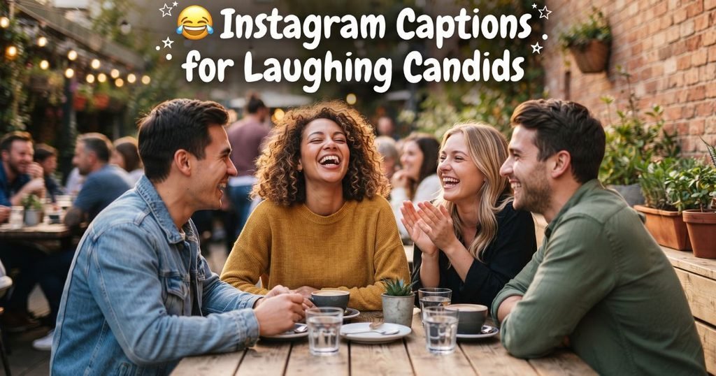 😂 Instagram Captions for Laughing Candids